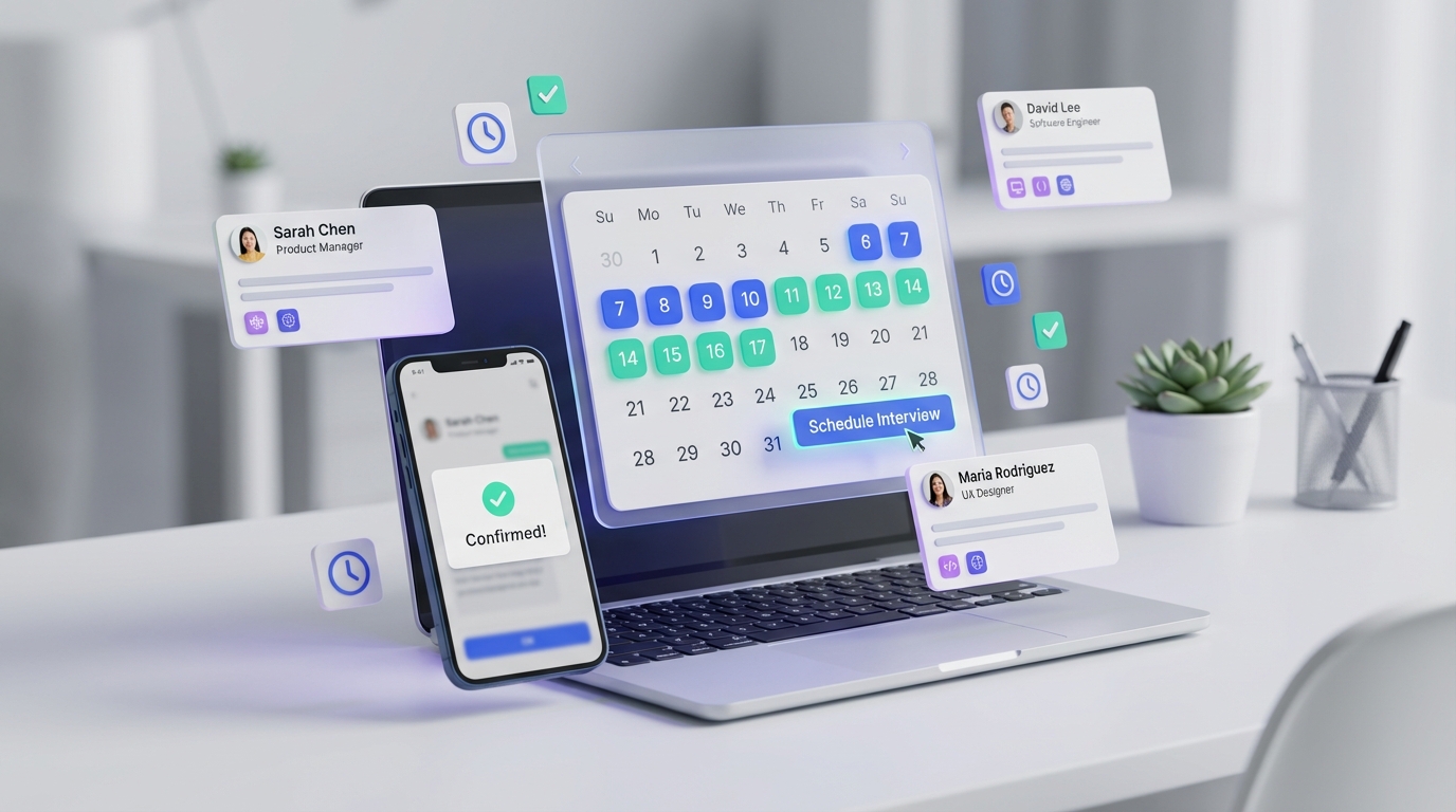 Interview Scheduling App Workflow for HR Candidate Referrals (2026)