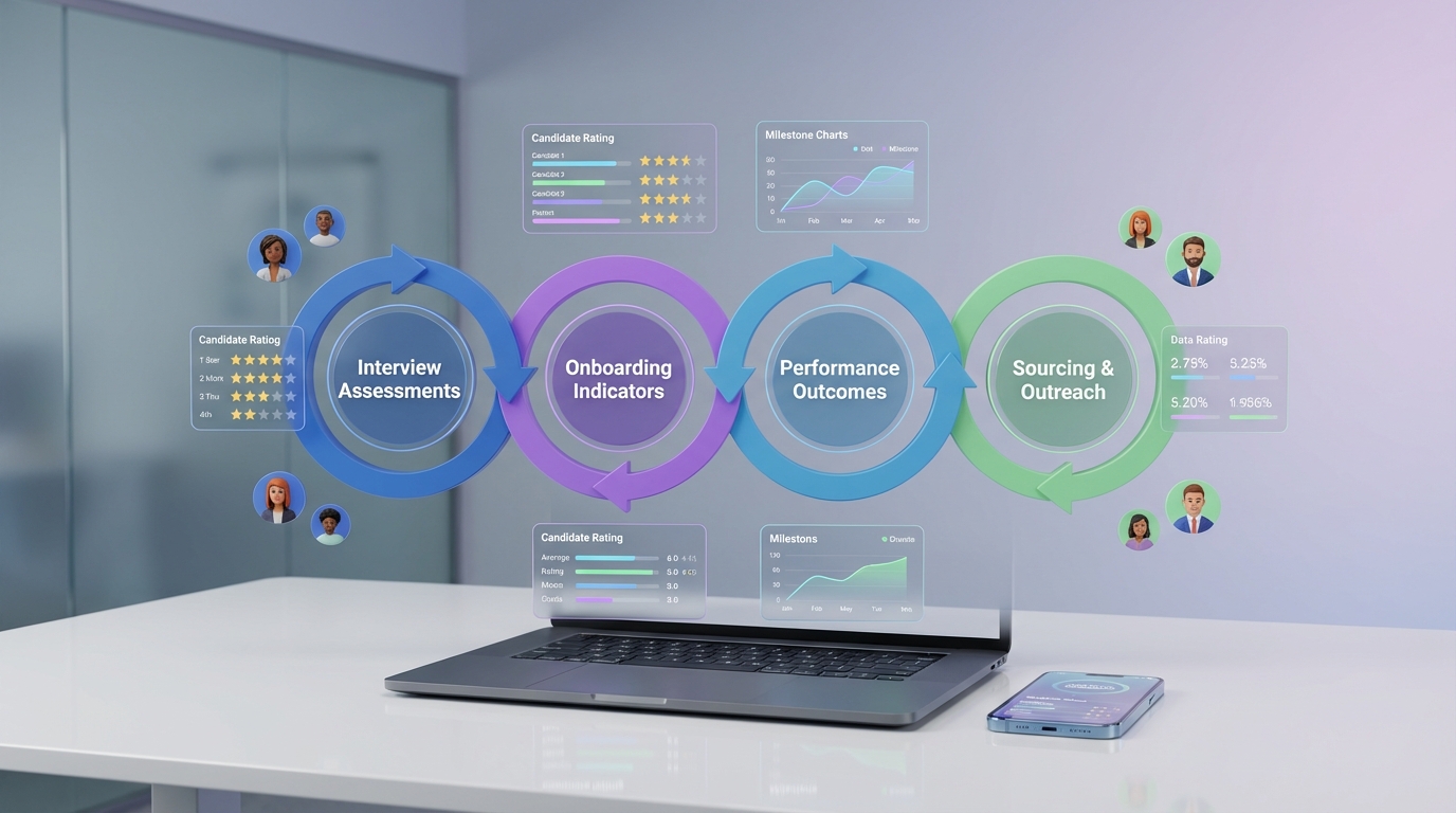Recruitment Online for Recruiters: AI Quality-of-Hire Loop (2026)