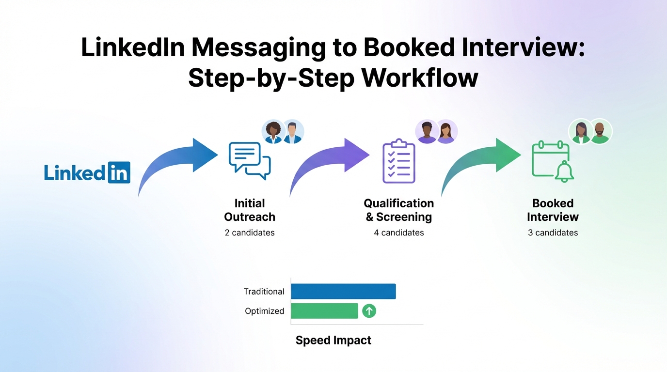 Interview Scheduling App Workflow for Social Recruiting (2026)