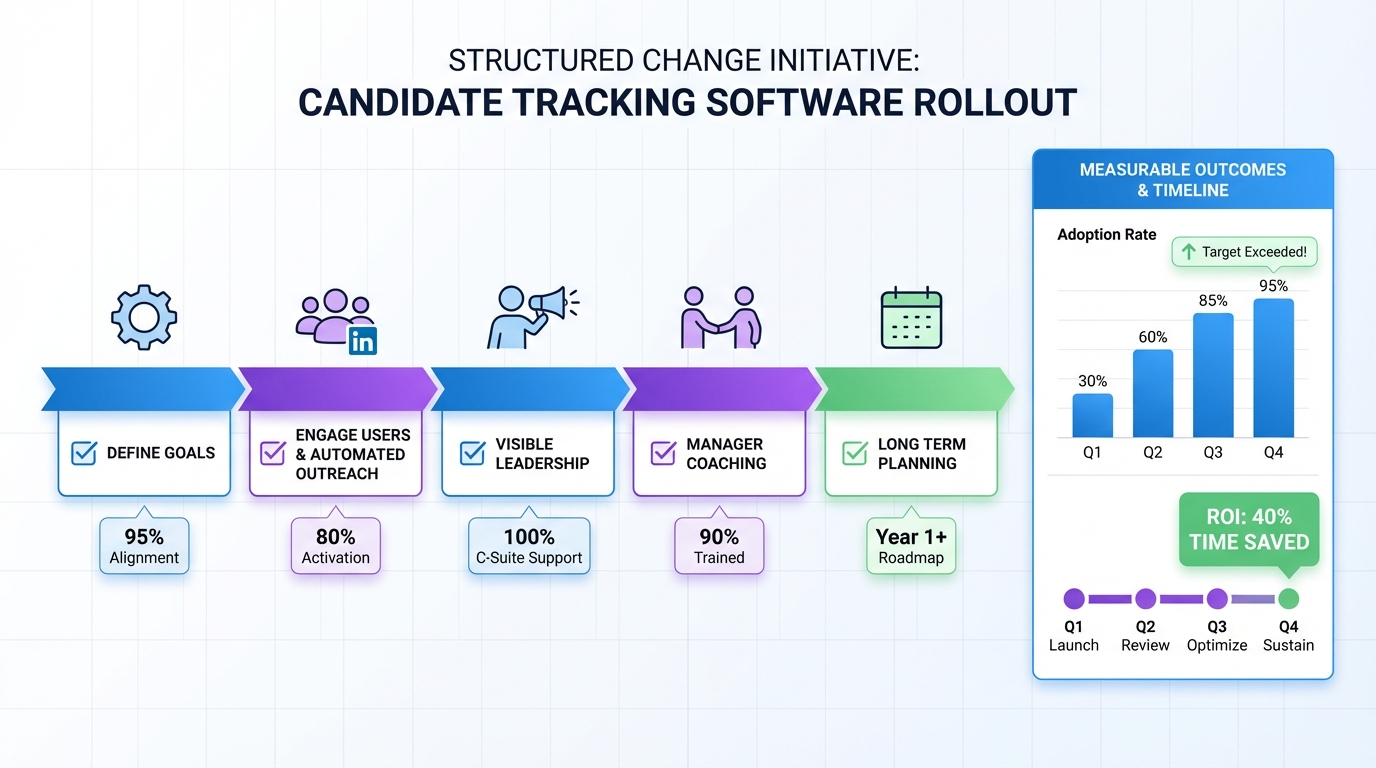 Candidate Tracking Software: 5 Change Management Tips (2026)