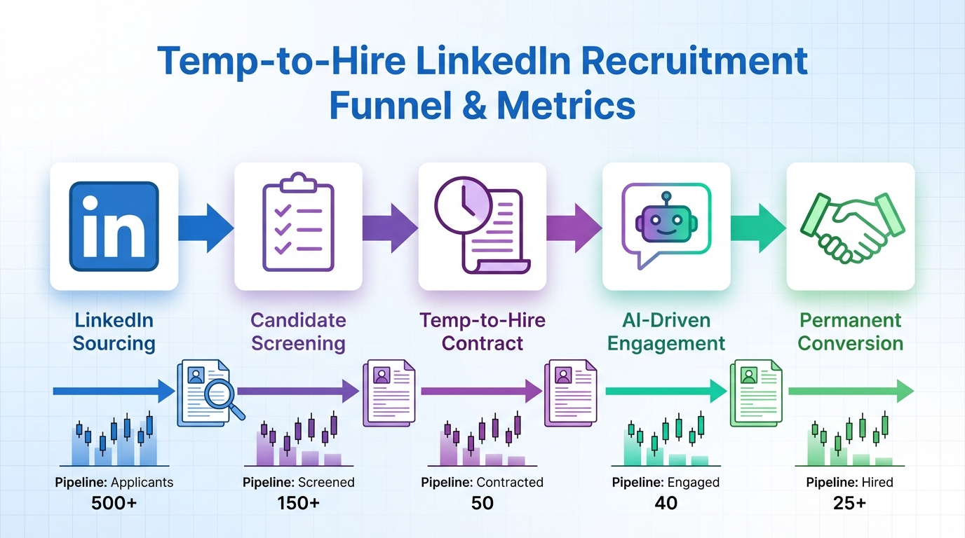 Recruitment Online for Recruiters: Temp-to-Hire to Reduce Risk (2026)