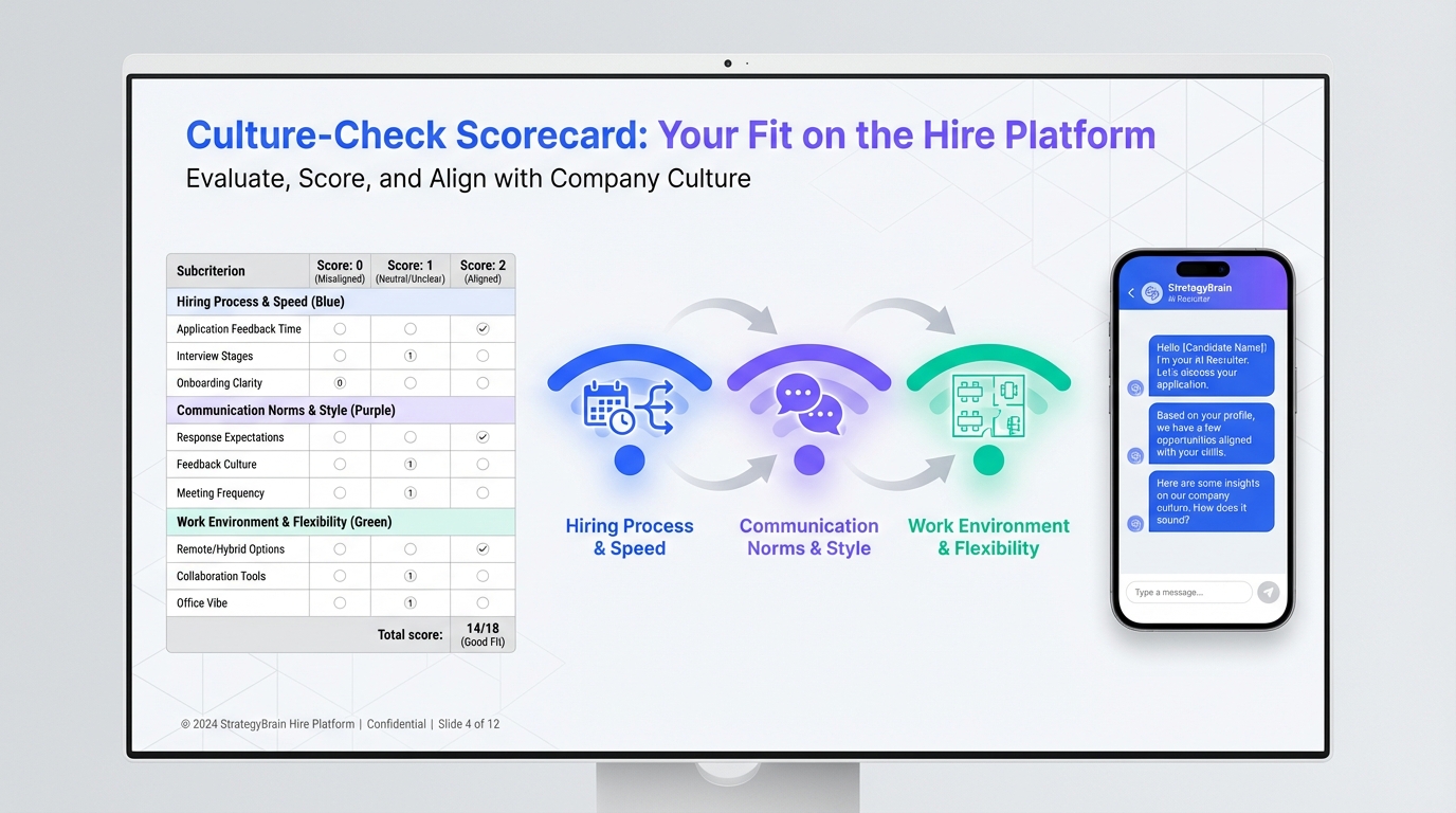 Hire Platform Checklist: Evaluate Company Culture Before You Accept (2026)