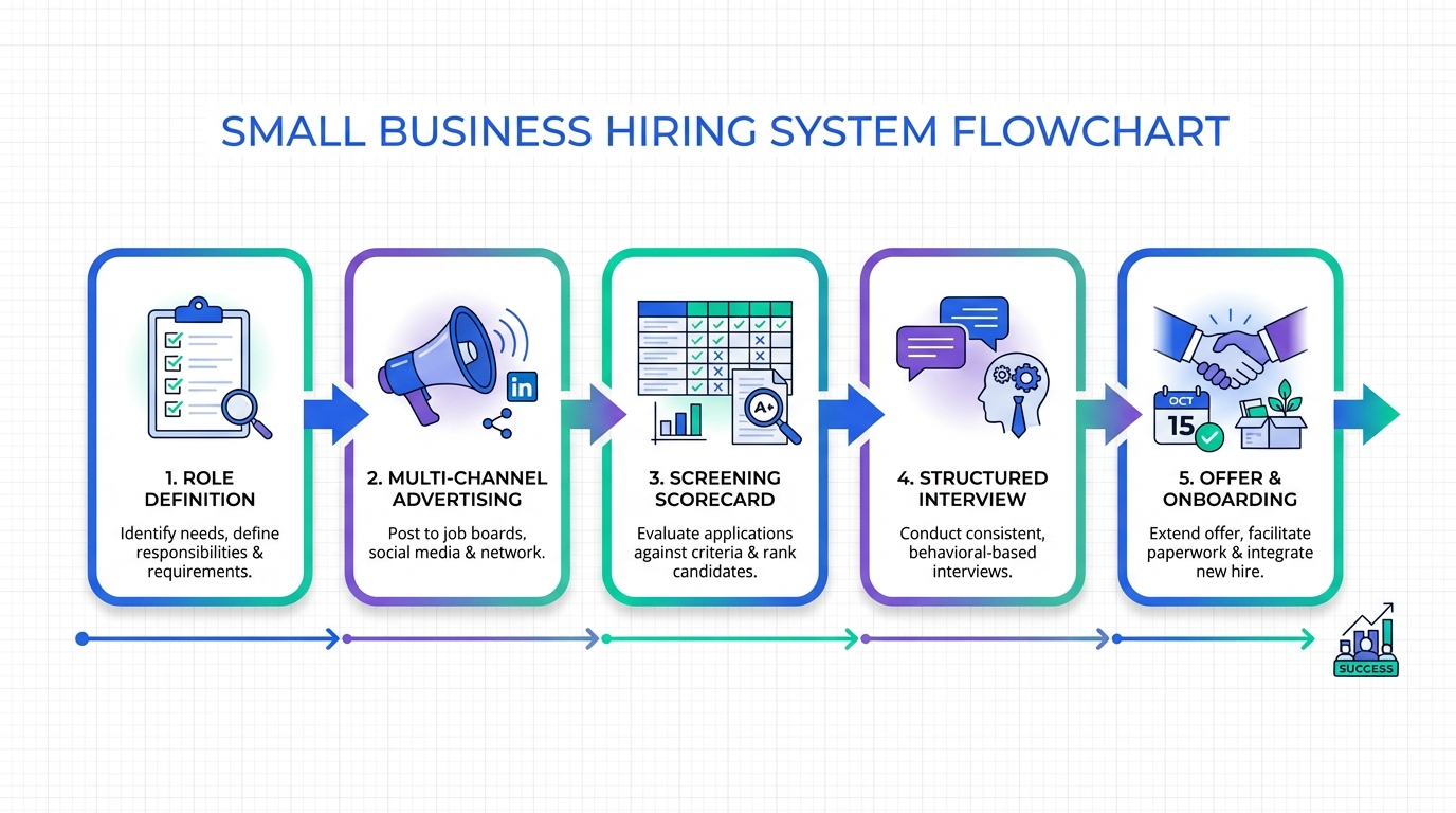 Hiring Systems for Small Business: A Practical Guide (2026)