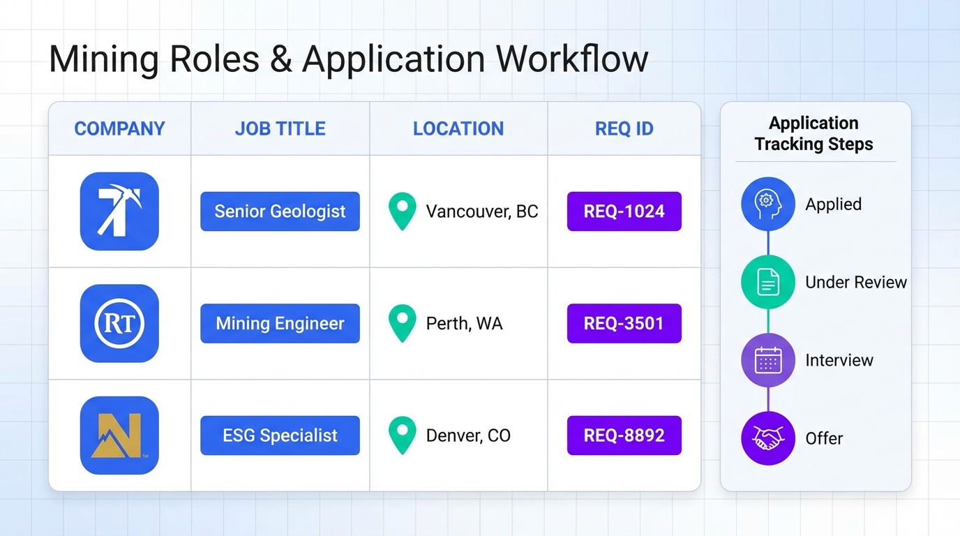Mining Companies Currently Hiring: A Recruiter’s List (2026)