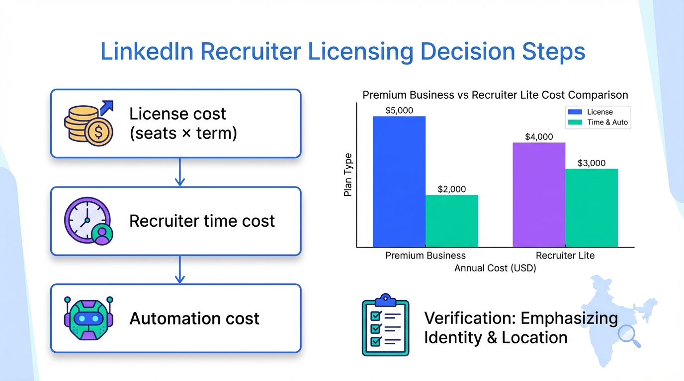 Recruiter LinkedIn Licence Cost India: Budget Guide (2026)