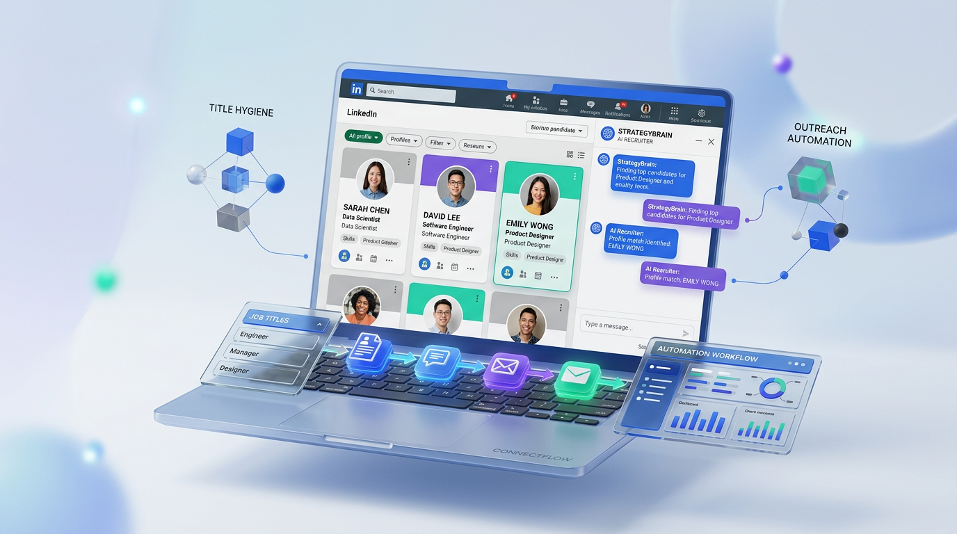 AI Recruiting Tool Playbook: Job Titles + LinkedIn Outreach (2026)