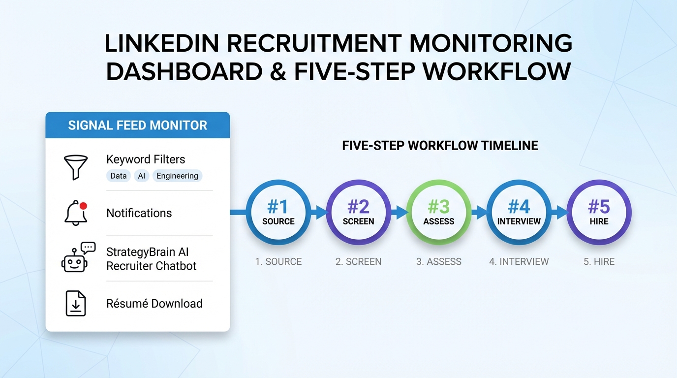 Recruitment Monitoring: Set Up LinkedIn Alerts in 5 Steps (2026)