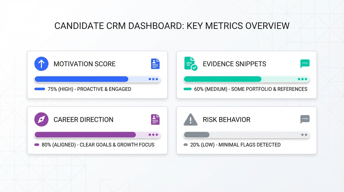 Candidate CRM: Assess Motivation in Finance Interviews (2026)
