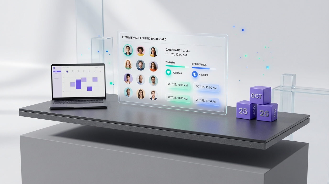 Interview Scheduling App: Warmth, Competence, and Better Hiring