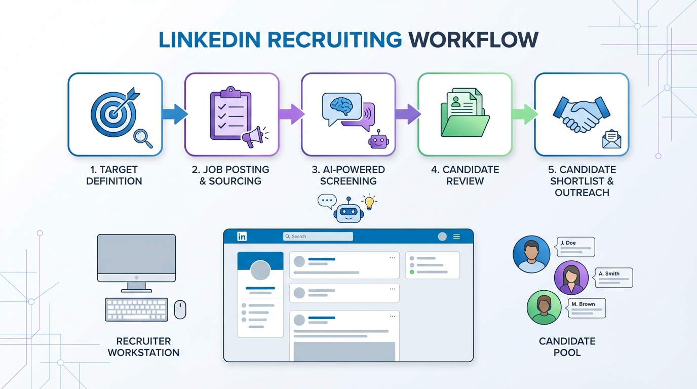 Recruitment Online for Recruiters: A Practical Case Study