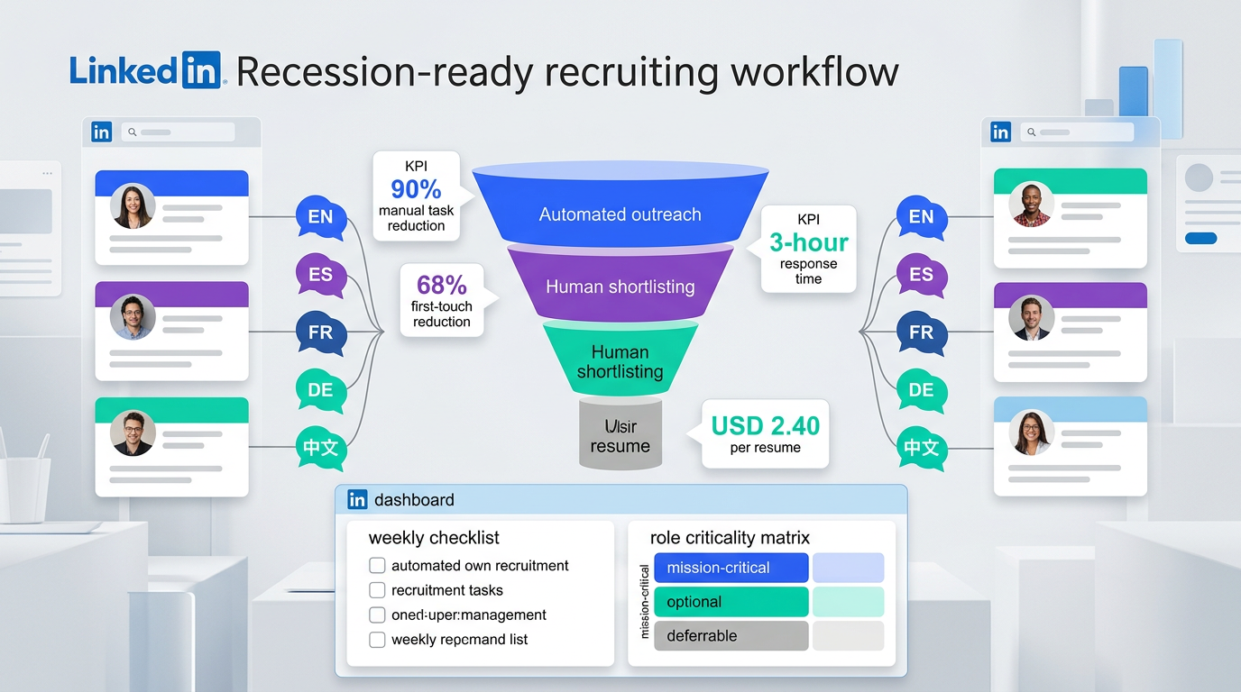 AI Recruiting Tool Playbook for Recession Hiring