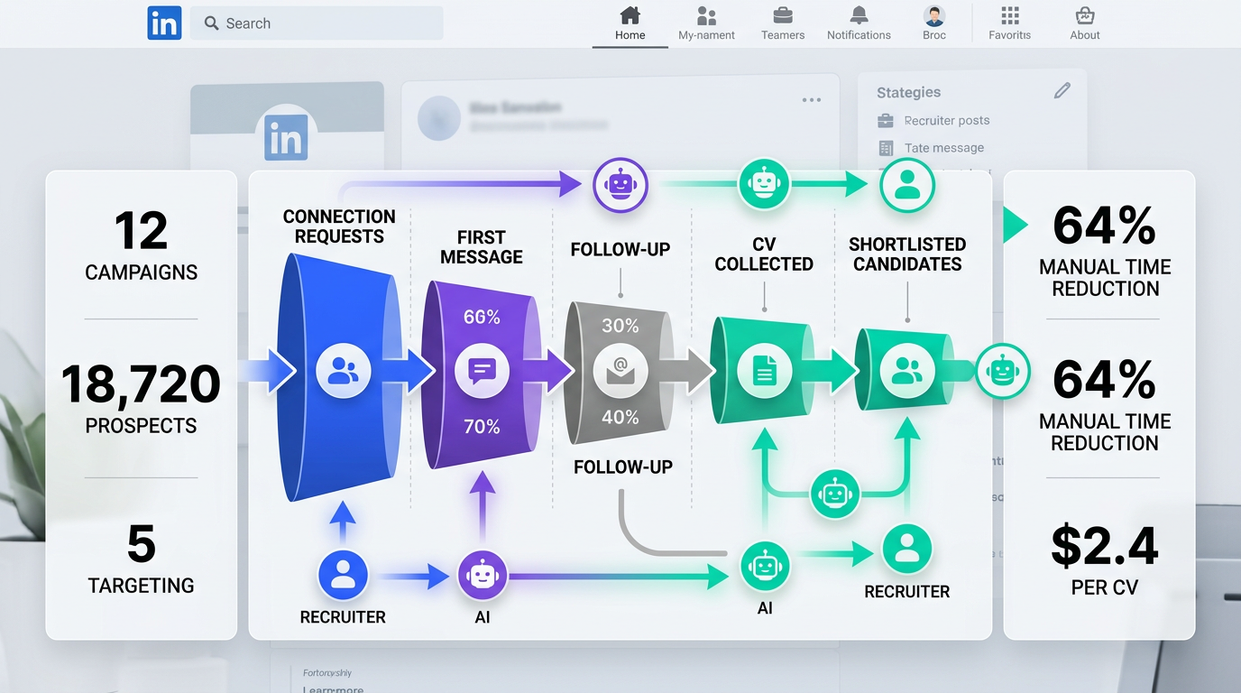 Automatiser LinkedIn pour recruter efficacement