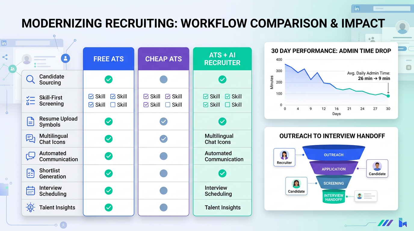 Freeware Recruitment Software for Skill First Hiring