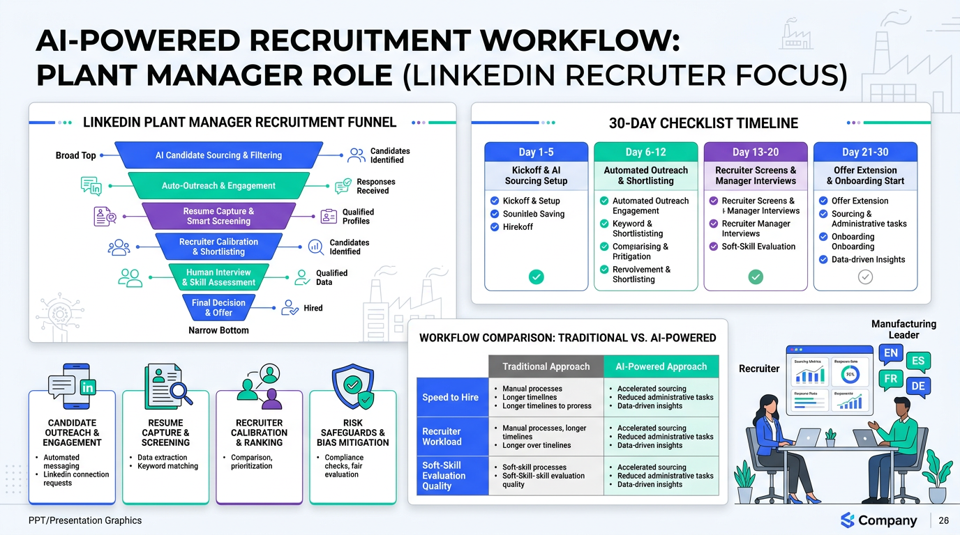 AI Recruiting Tool Strategy for Plant Manager Hiring
