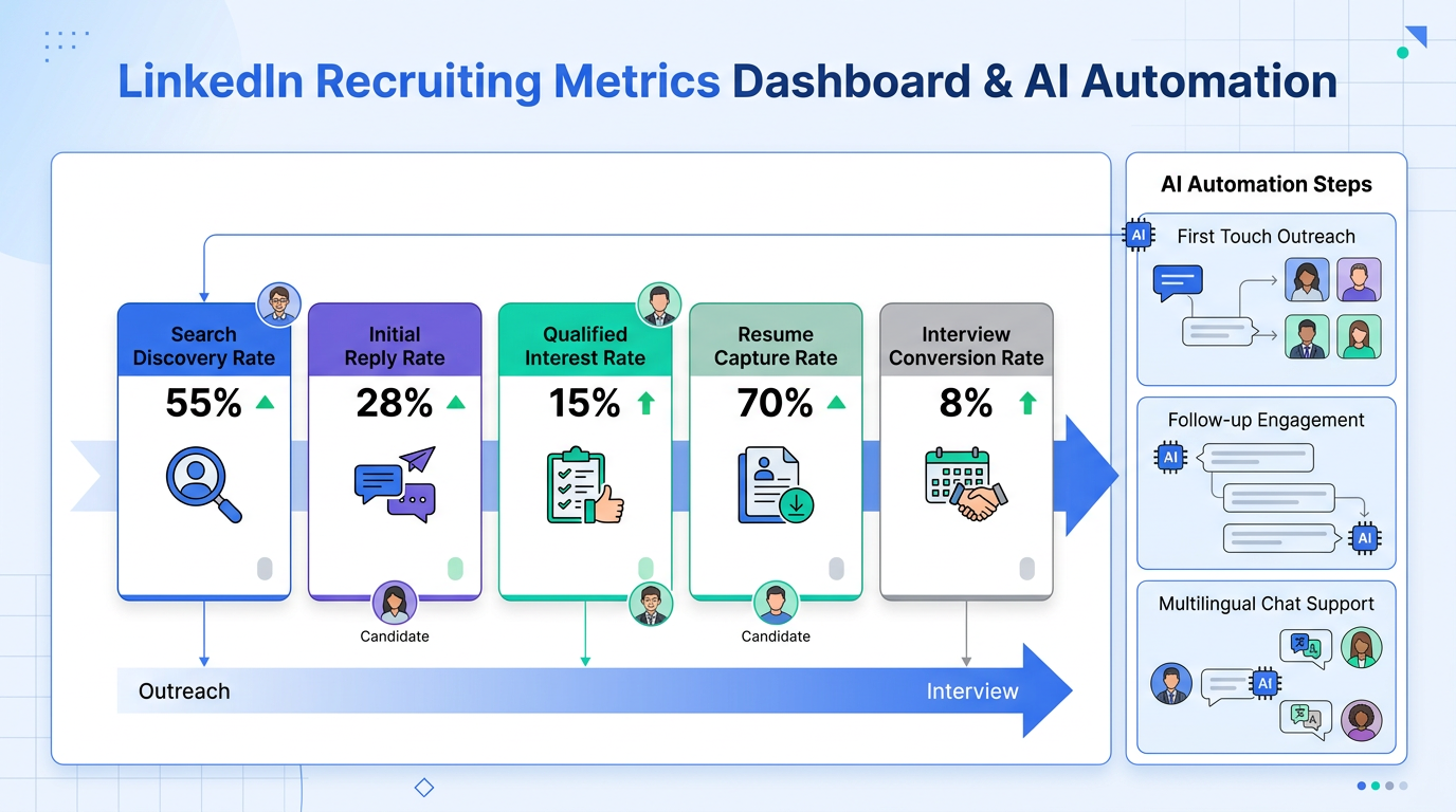 Recruitment Monitoring for Better LinkedIn Hiring