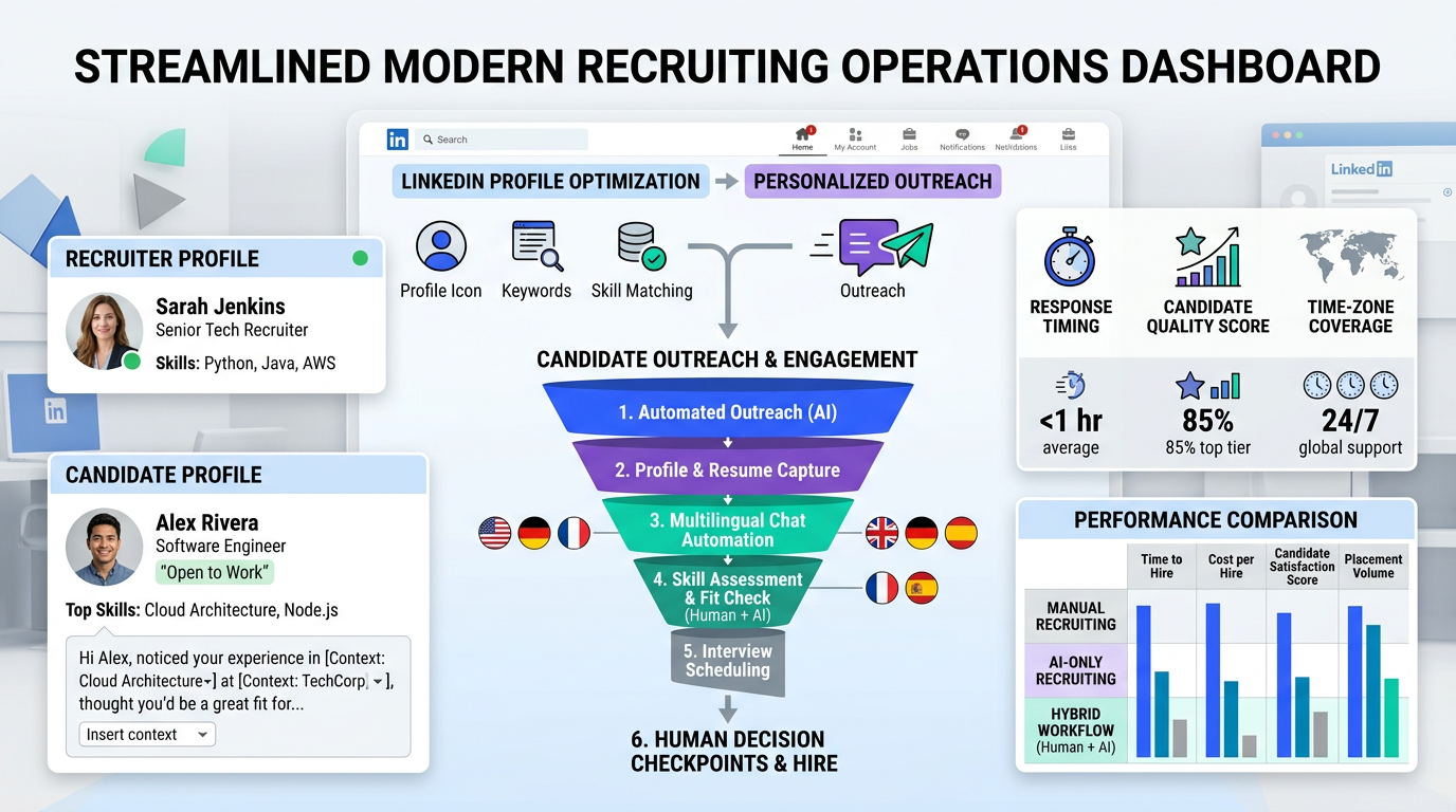 Artificial Intelligence for Recruiting on LinkedIn