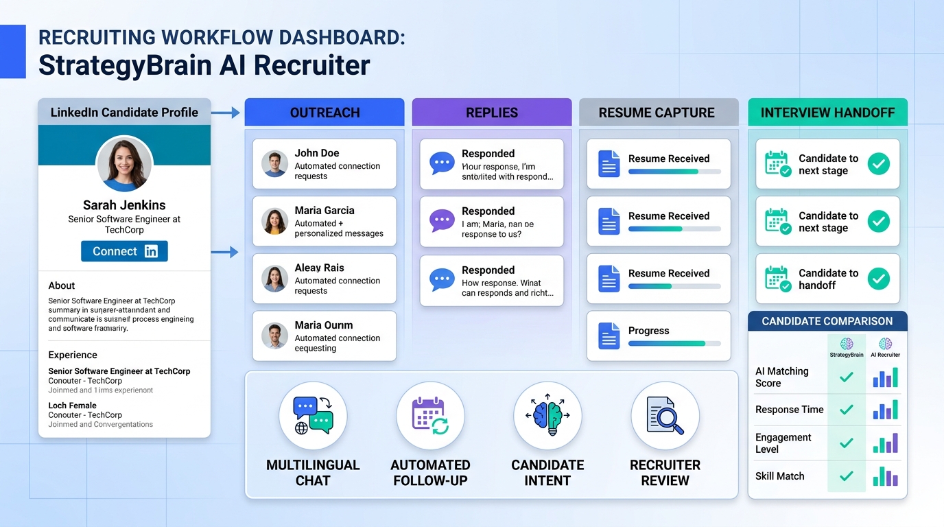 Talent Acquisition CRM: Build a Better LinkedIn Candidate Flow