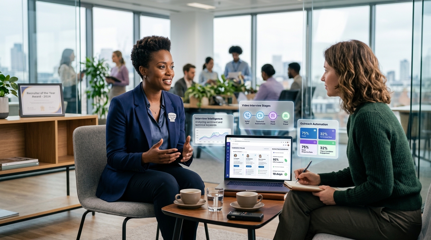 AI Hiring Platform Recognition and Recruitment Efficiency