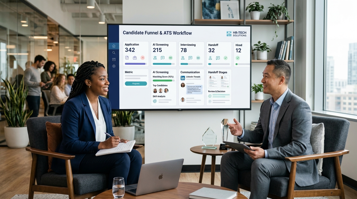 ATS Recruitment Software and the New AI Hiring Workflow