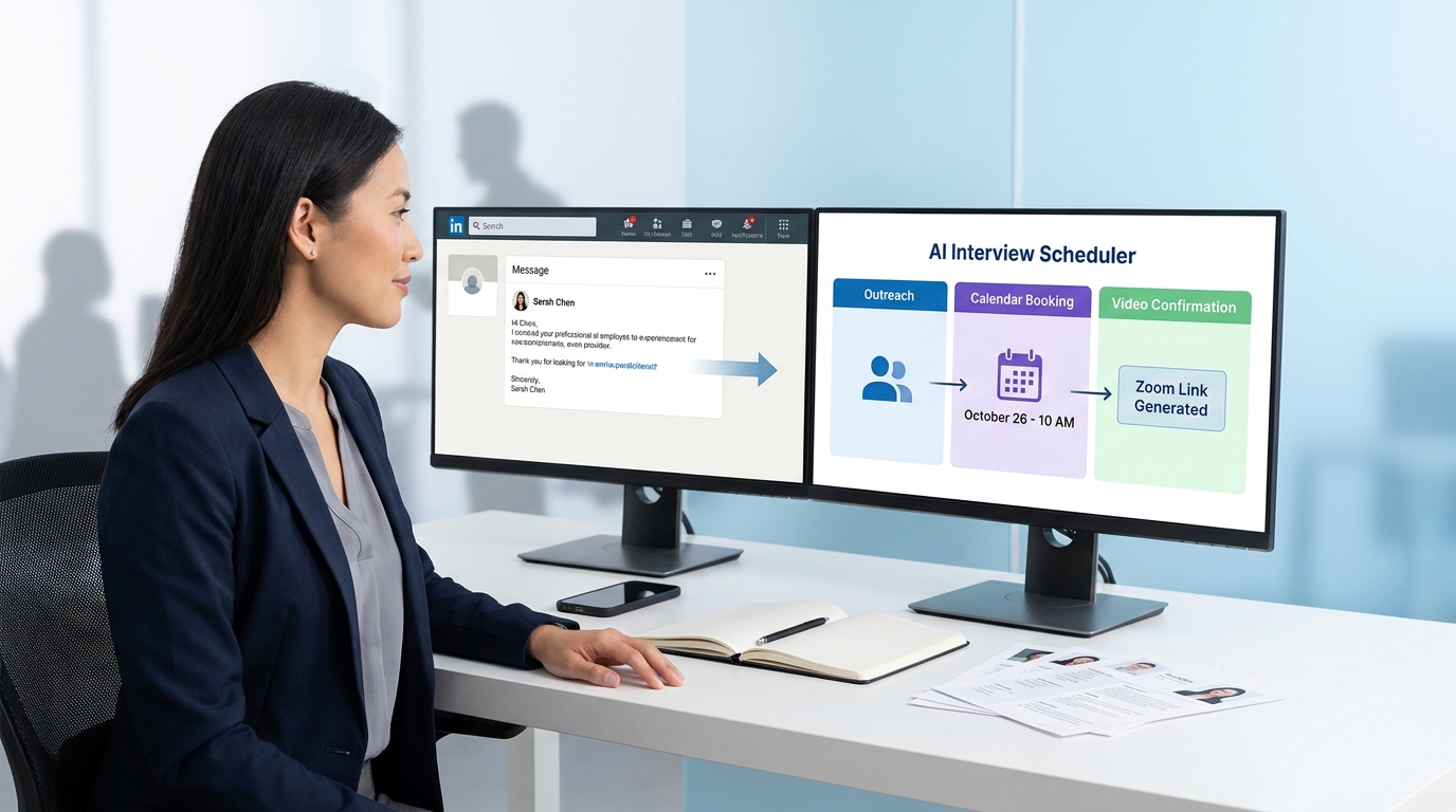 Automated Interview Scheduling With AI Hiring