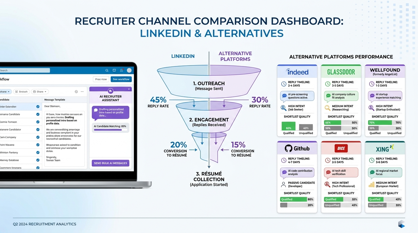 Best Websites Like LinkedIn for Recruiters