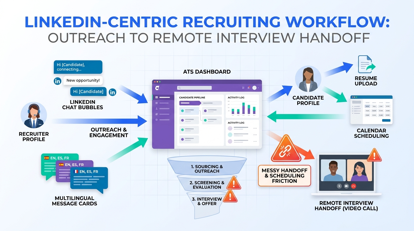 Automatiser LinkedIn for Recruiters Safely