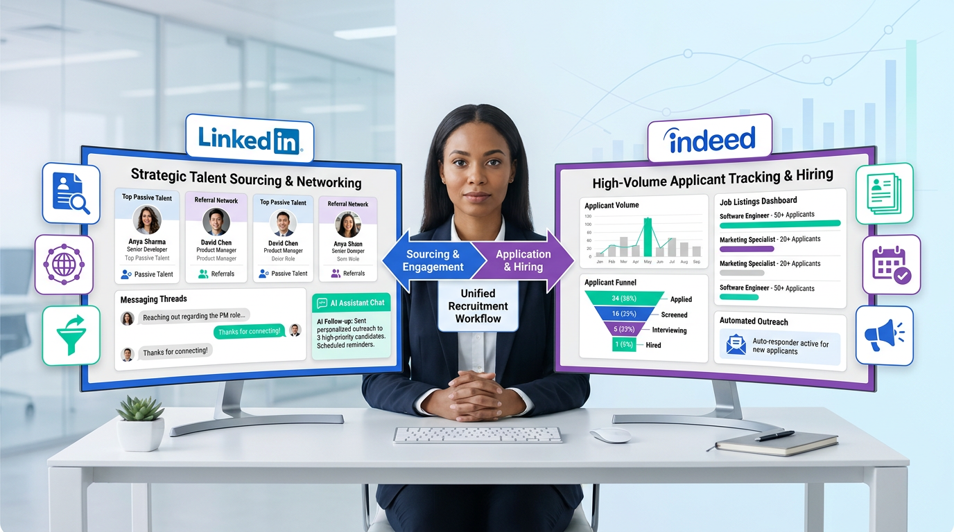 LinkedIn or Indeed Better for Jobs? Recruiter View