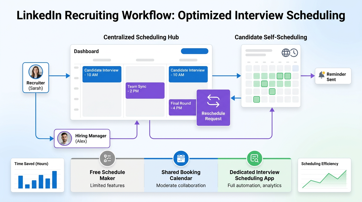 Interview Scheduling App for Hiring Routine