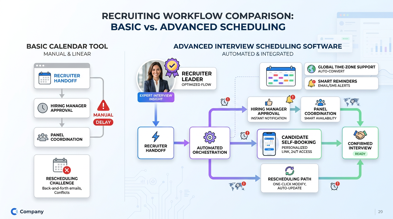 Interview Scheduling App for Faster Hiring