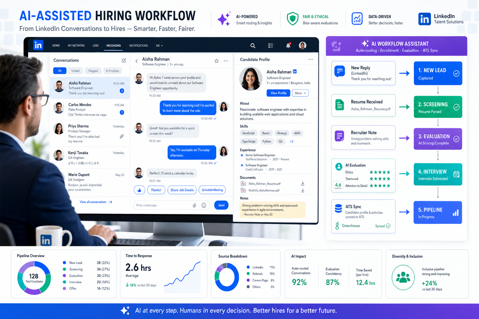 LinkedIn Recruiting Automation That Actually Helps