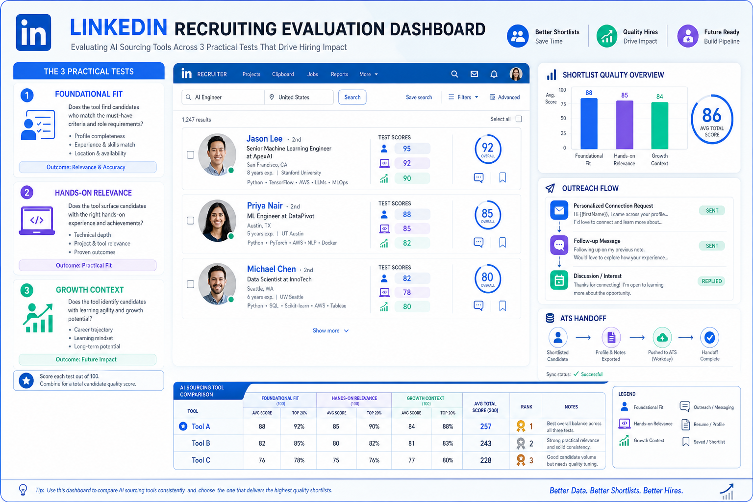 AI Candidate Sourcing: 3 Smart Evaluation Tests