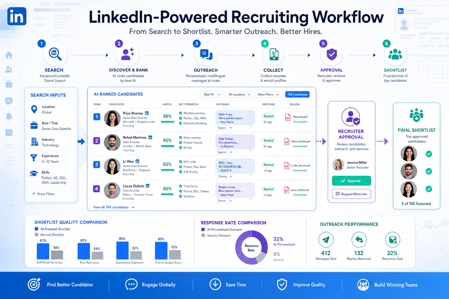 AI Candidate Sourcing for Better Shortlists
