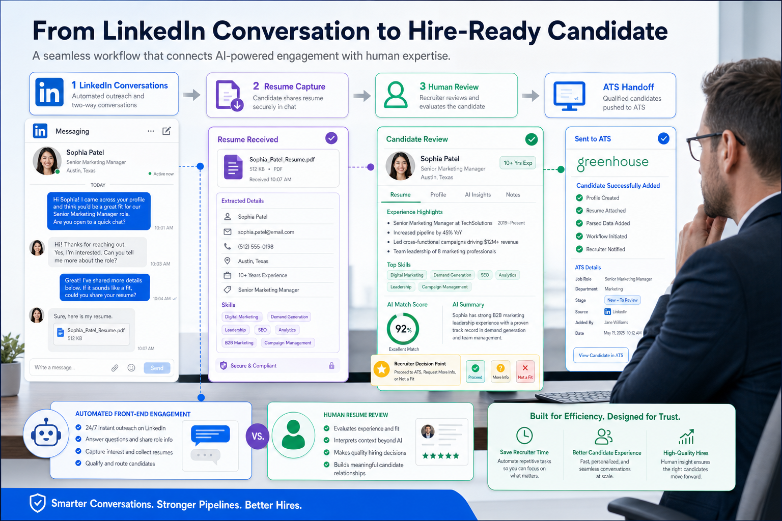 LinkedIn Recruiting Automation That Holds Up