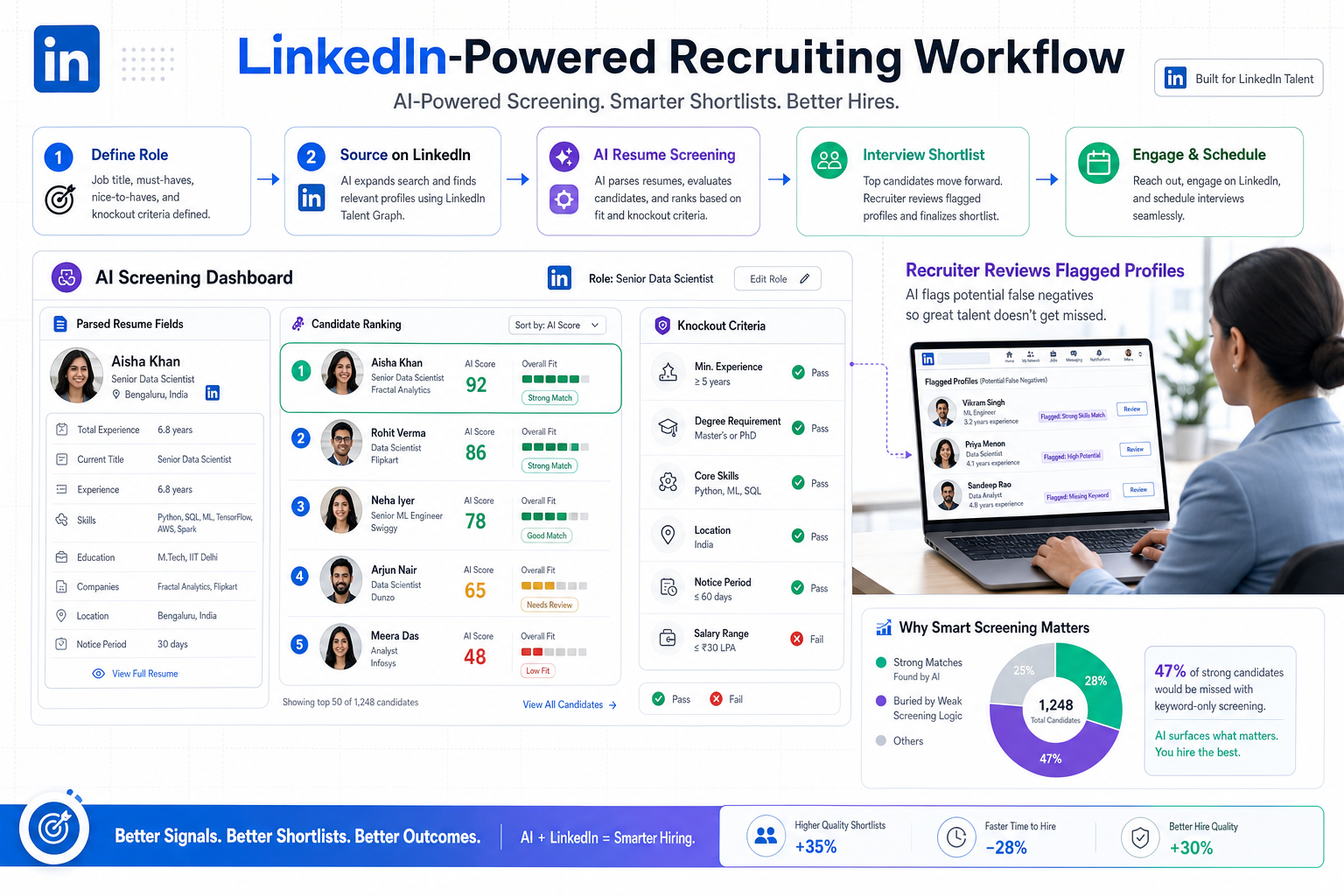AI Resume Screening Tools in Hiring Workflows