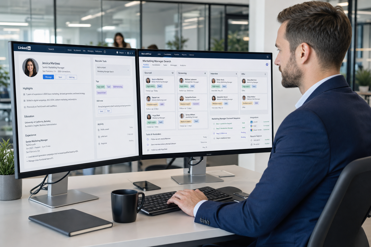 Automatiser LinkedIn for Better Hiring Flow