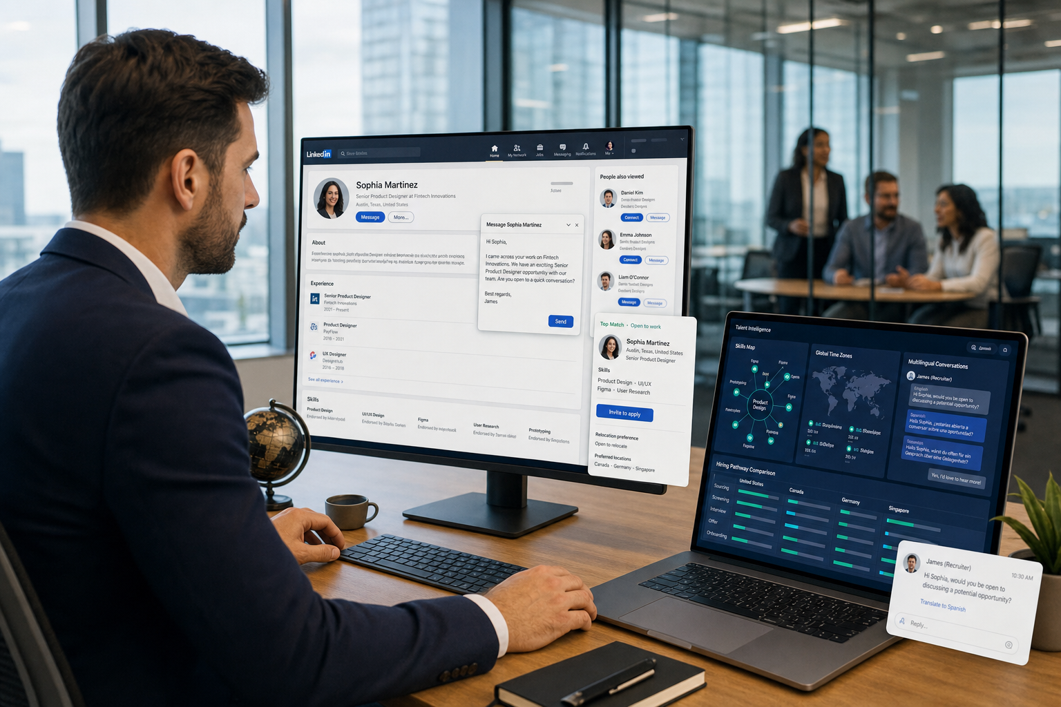 AI Talent Management Software for Global Hiring