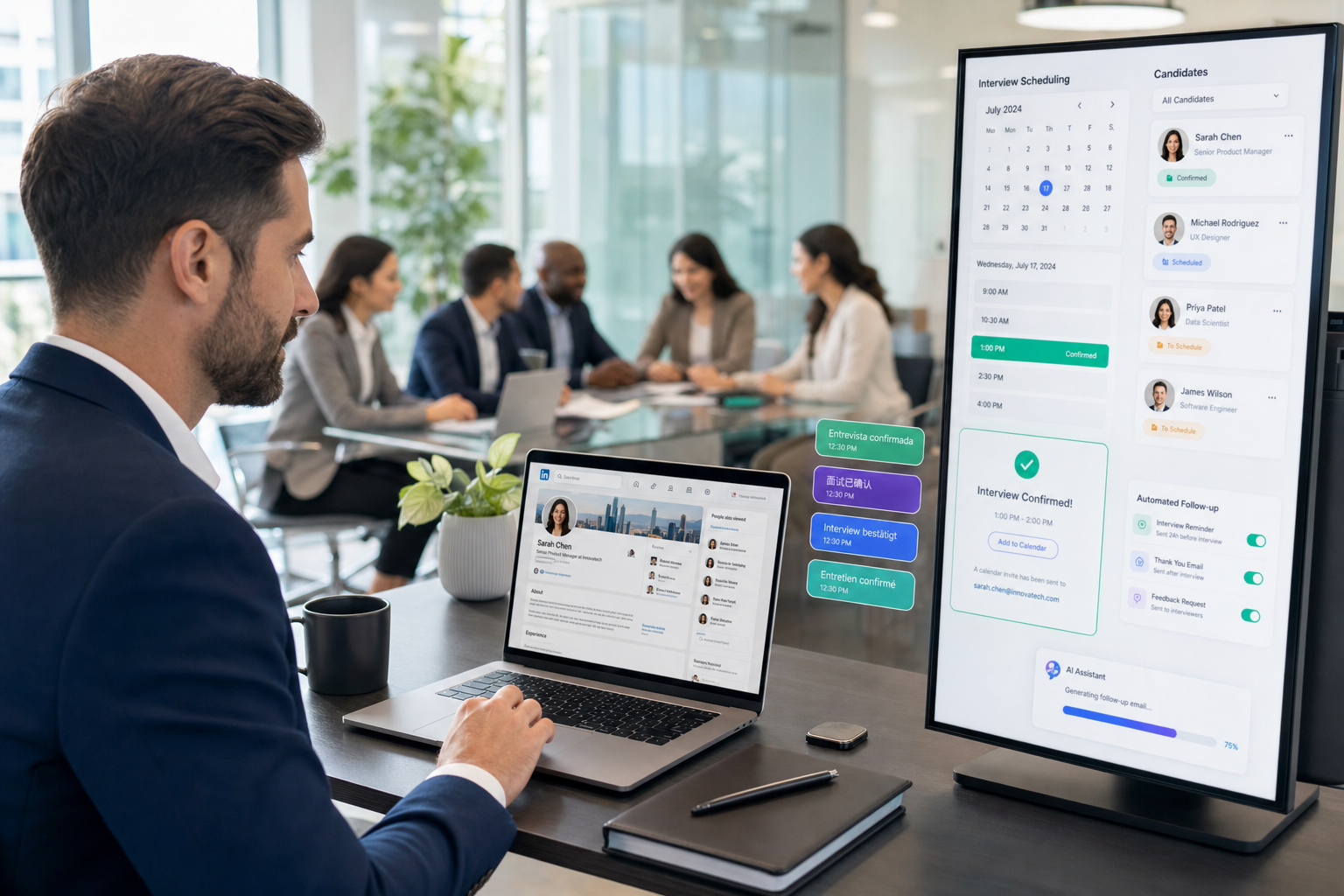 Interview Scheduling App for Faster Hiring