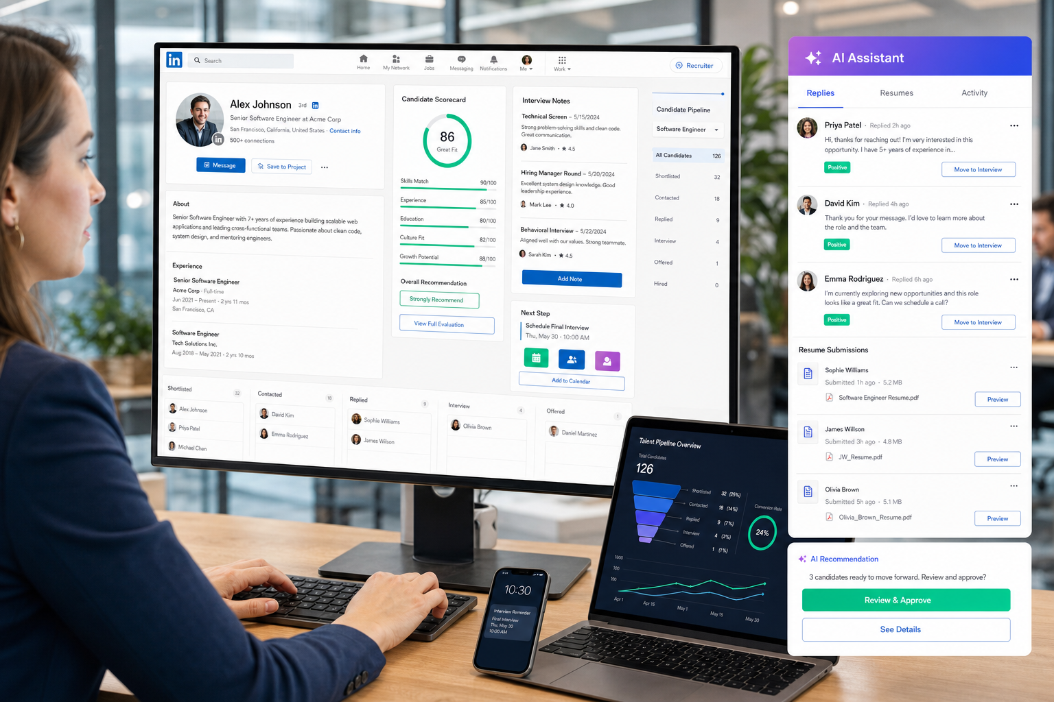 Candidate AI for Smarter Interview Screening