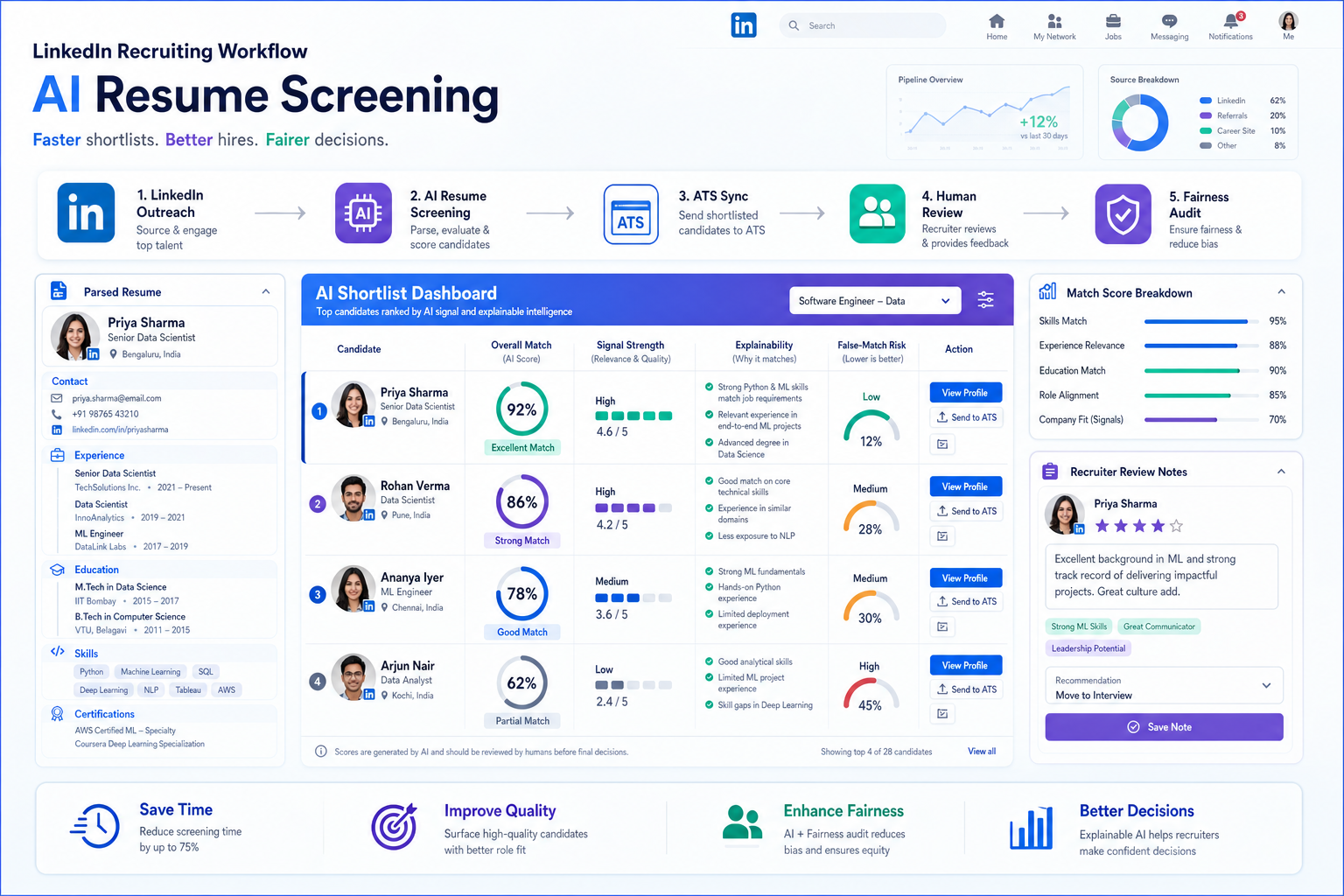 AI Resume Screening Tools That Recruiters Trust